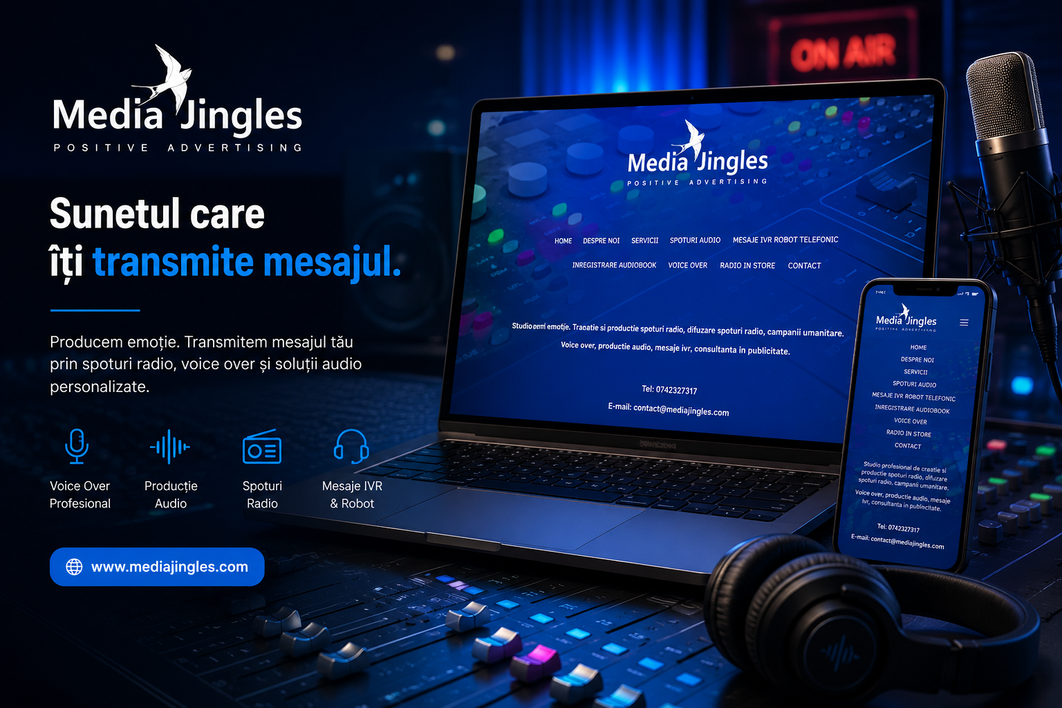 MEDIAJINGLES.COM ->  STUDIO PROFESIONAL